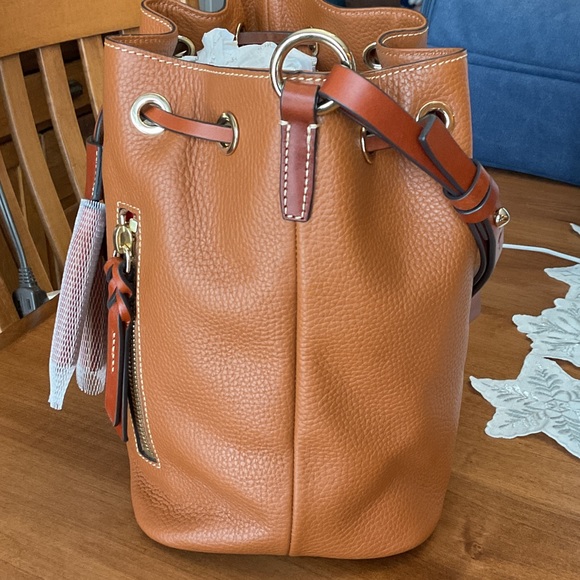 Dooney & Bourke Caramel Cooper Drawstring - Picture 16 of 16